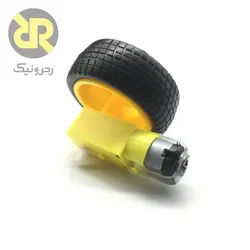 موتور گیربکس زرد دو طرفه redmot3120s