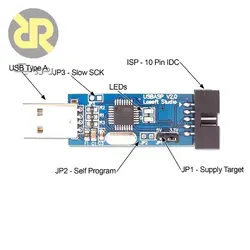 پروگرامر USBASP V.2