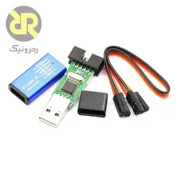 مینی پروگرامر STM8 و STM32 مدل ST-LINK V2
