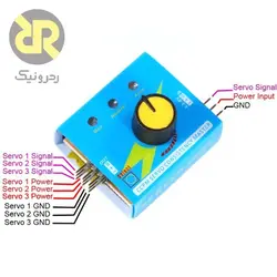 تستر سروو موتور CCPM