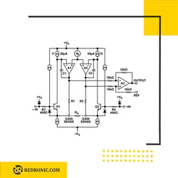 آی‌ سی تقویت کننده ابزار دقیق AD620