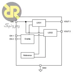 رگولاتور MIC5320-SGYMT Ultra LDO