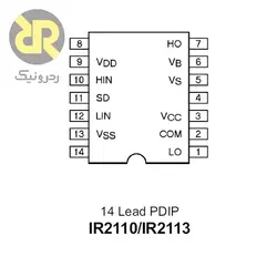 آی سی گیت درایور IR2110 High & Low Side