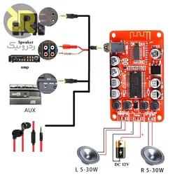 برد آمپلی فایر صوتی بلوتوثی SW-HF187