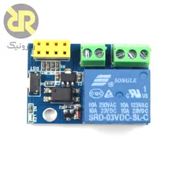 ماژول رله با قابلیت کنترل وای فای ESP-01S RELAY V1.0