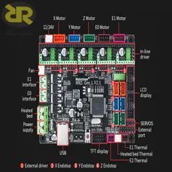 برد کنترلر پرینتر سه بعدی MKS GEN_L V2.1