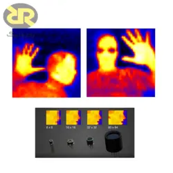 دوربین حرارتی 32×32 پیکسل