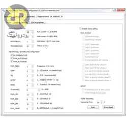 تستر درایور استپر موتور TMC2208