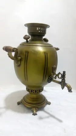 سماور تخم مرغی دسته شاخ