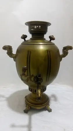 سماور تخم مرغی دسته شاخ