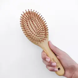 برس چوبی بامبو دانه گرد میپلو MIPELO