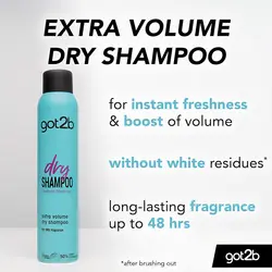 شامپو خشک نیو حجم دهنده گات تو بی Got2b Dry Shampoo