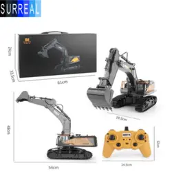 اسباب‌بازی بیل مکانیکی راه‌سازی کنترلی مدل Huina 1592