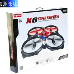 اسباب بازی کوادکوپتر کنترلی مدل X6 Super Ship Quadcopter