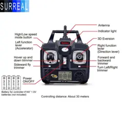 اسباب بازی کوادکوپتر کنترلی مدل X6 Super Ship Quadcopter