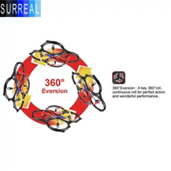 اسباب بازی کوادکوپتر کنترلی مدل X6 Super Ship Quadcopter