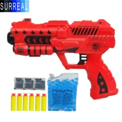 تفنگ نرف مرد عنکبوتی دوکاره تیر ژله ای مدل Marvel کد 1-237