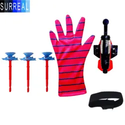 تفنگ بازی مدل دستکش تیرانداز مرد عنکبوتی