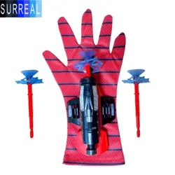 تفنگ بازی مدل دستکش تیرانداز مرد عنکبوتی