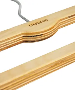 چوب لباسی چوبی دو ردیفه چوبارو