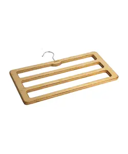 چوب لباسی چوبی سه ردیفه چوبارو