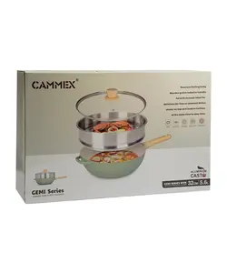 ماهیتابه بخار پز کمکس