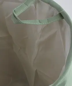 سبد پارچه ای گرد دو رنگ