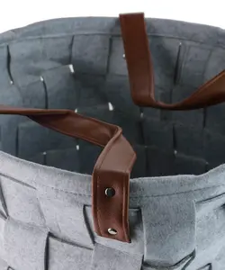 سبد نمدی طرح بافت