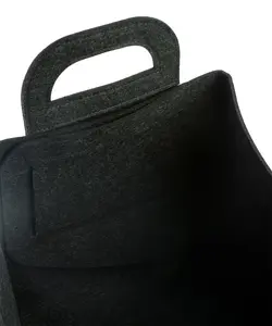 سبد نمدی مستطیل دسته دار