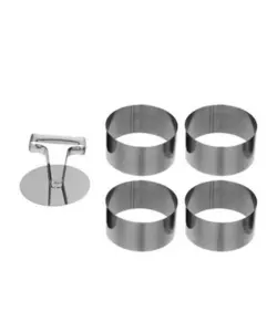 بسته 3 عددی کاتر بیسکویت و شیرینی گرد سکرت د گورمت