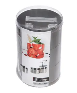 بسته 3 عددی کاتر بیسکویت و شیرینی گرد سکرت د گورمت