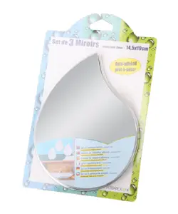 بسته 3 عددی آینه طرح قطره تندنس