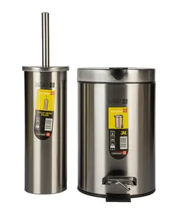 سطل و فرچه سرویس بهداشتی کنتراست