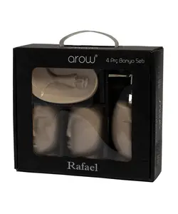 ست سرویس بهداشتی 4 پارچه تمام رخ پایه دار ارو