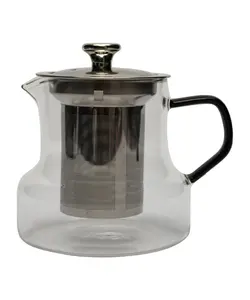 قوری پیرکس دسته دار کوچک 550 میل شفاف