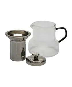 قوری پیرکس دسته دار کوچک 550 میل شفاف