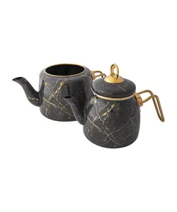 ست کتری و قوری طرح ماربل پاچی