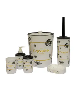 ست سرویس بهداشتی 6 پارچه طرح پارادایس سانیتری