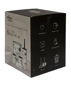 ست سرویس بهداشتی 6 پارچه طرح پارادایس سانیتری