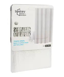 پرده حمام پانچی طرح دار 180*180 سانیتری