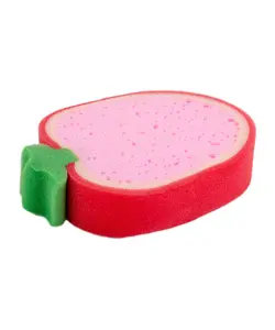 لیف اسفنجی طرح توت فرنگی کرامل