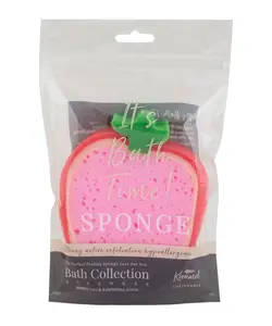 لیف اسفنجی طرح توت فرنگی کرامل