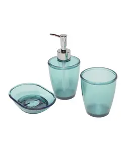 ست سرویس بهداشتی 3 پارچه تک رنگ سانیتری