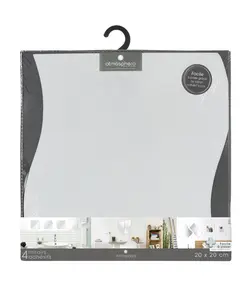 بسته 4 عددی آینه طرح موج سایز 20