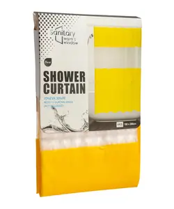 پرده حمام پانچی دو رنگ 200*180 سانیتری