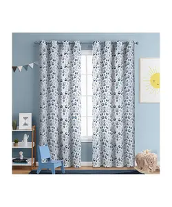 پرده پانچی کیدز طرح ملوان 260*150 روزان