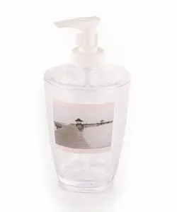 جامایع دستشویی شفاف طرح اسکله تاتی