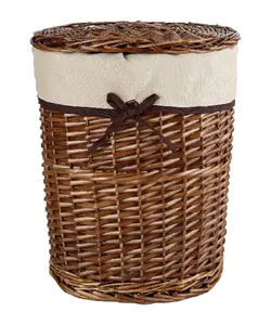 سبد رخت چرک حصیری