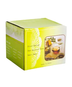 پایه وارمر پیرکس با زیره بامبو