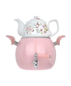 ست قوری و کتری مدل فلورا لاویوا